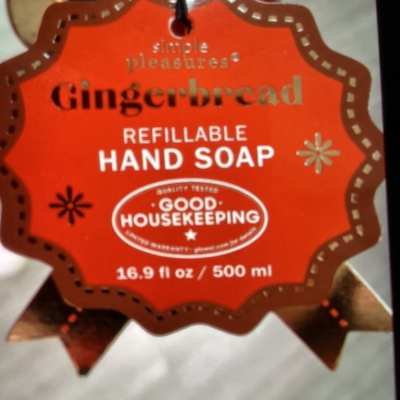 New Good Housekeeping Christmas Teddy Bear Drummer with Scented Soap 16.9 fl oz - Picture 4 of 4
